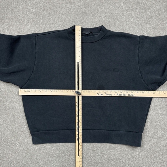 Alexander Wang Sweatshirt Womens Extra Small XS Black Pullover Cropped - Picture 4 of 6